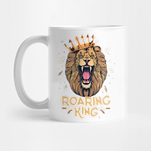 Roaring King Lion Mug